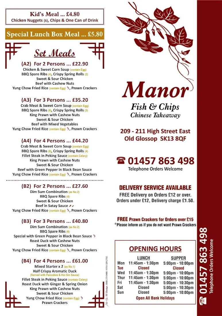 Manor Fish and Chips